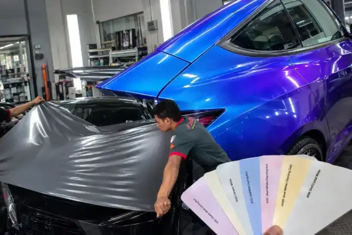 Wrap เปลี่ยนสีรถยนต์
